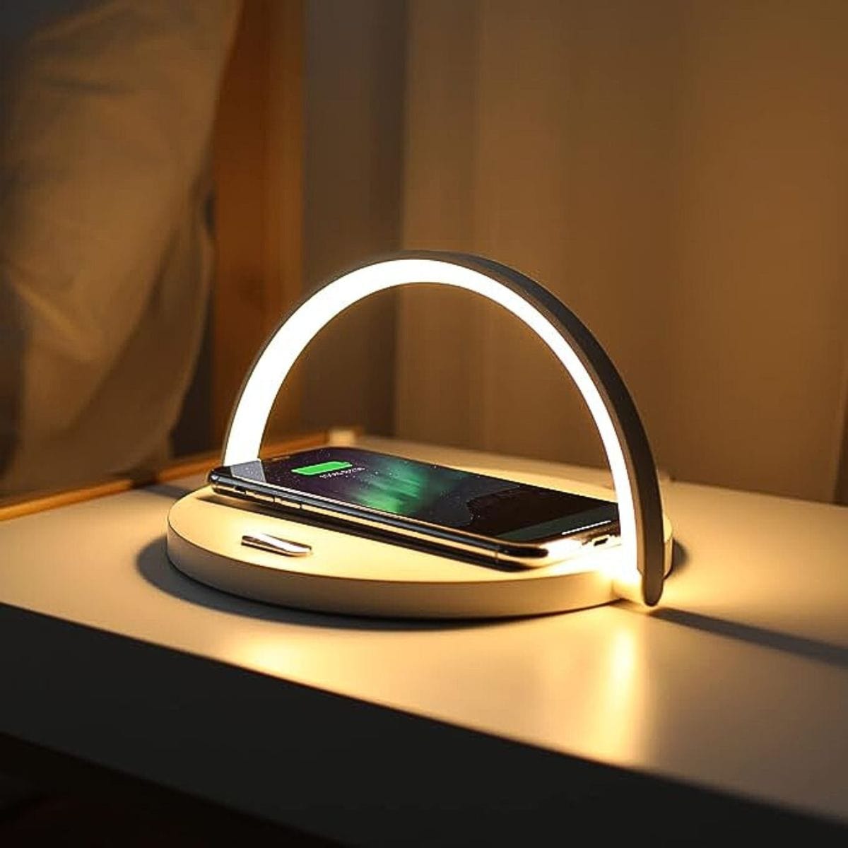 Lampe de Chevet Chargeur LED