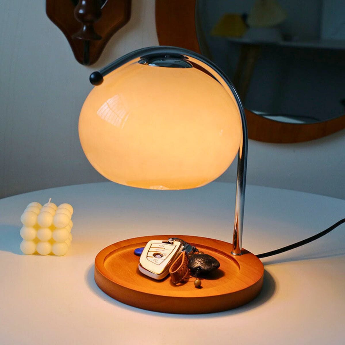 Lampe de chevet Chauffe-Bougie