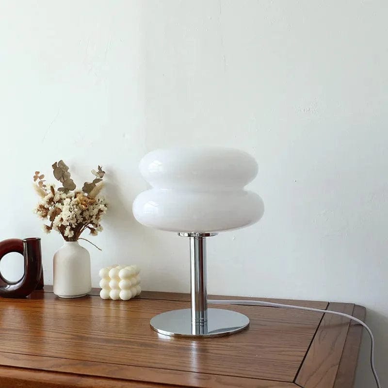 Blanc Lampe de Chevet Design Macaron