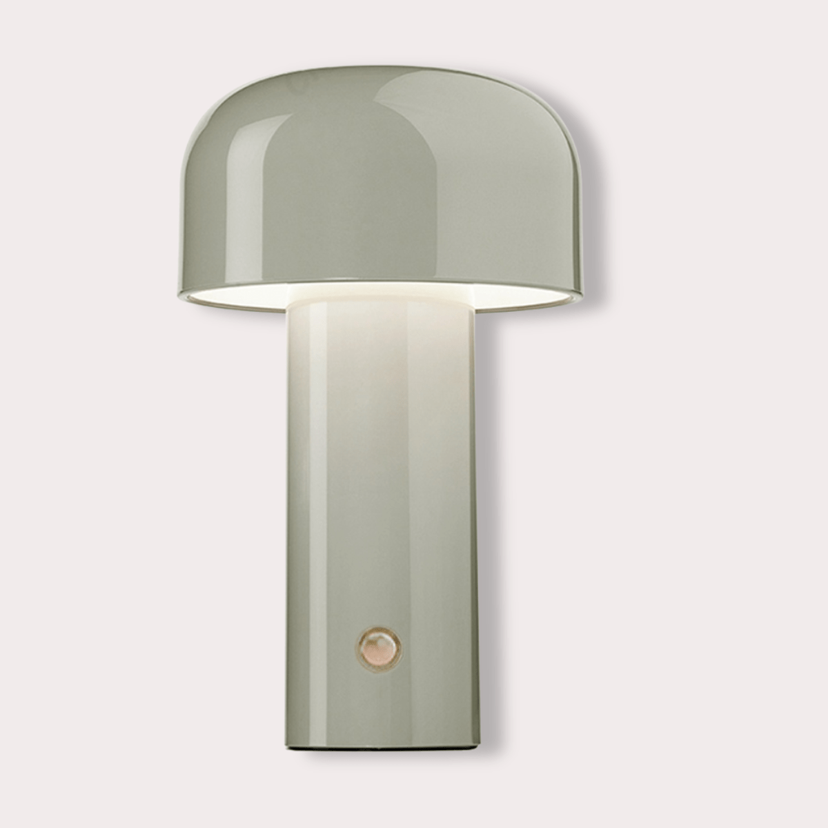 Gris Lampe de Chevet Design Mushroom