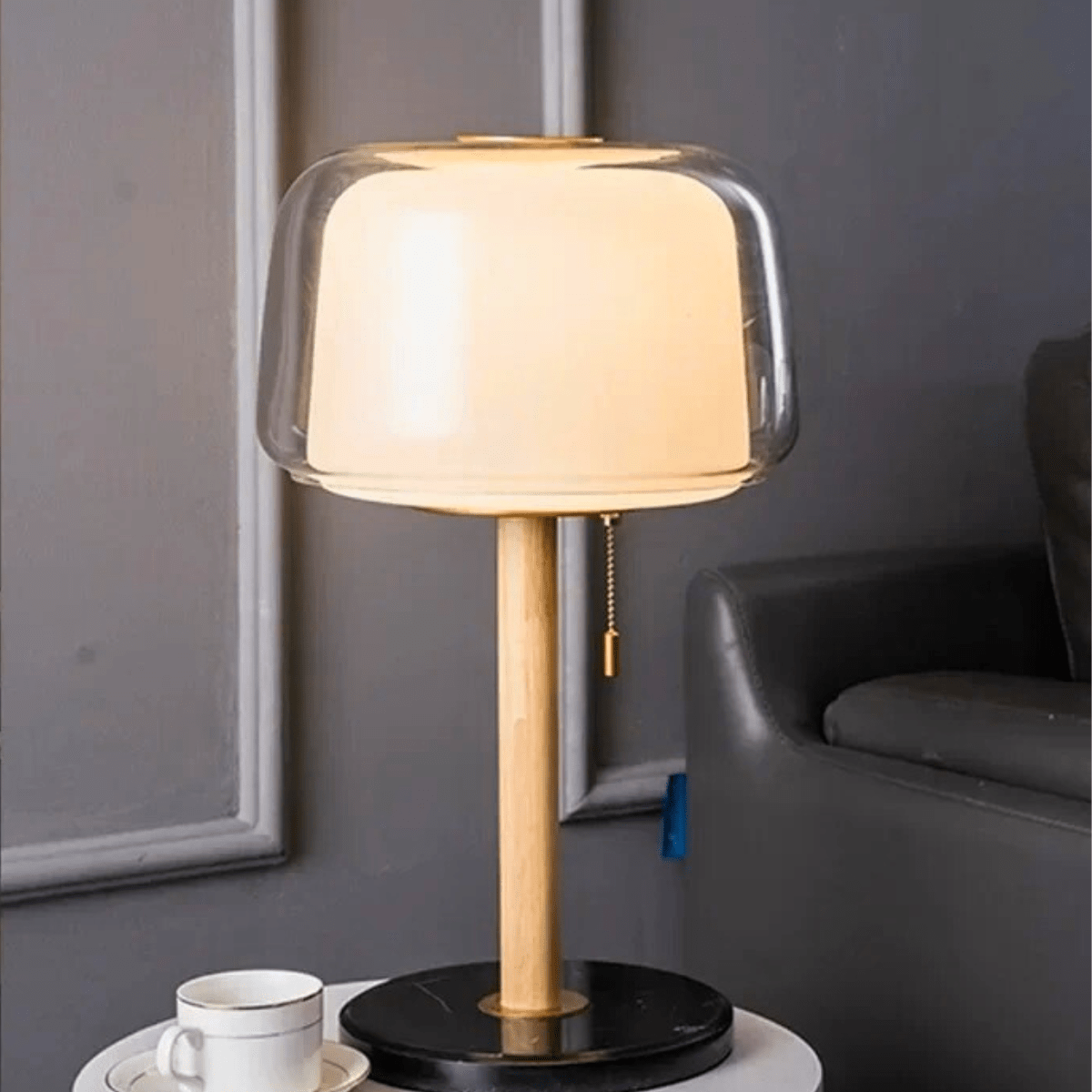 Lampe de Chevet Design Nordic Glass