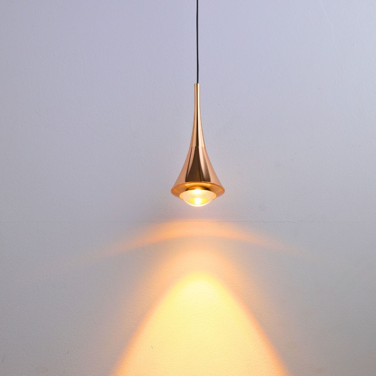 Or Lampe de Chevet Design Suspendue