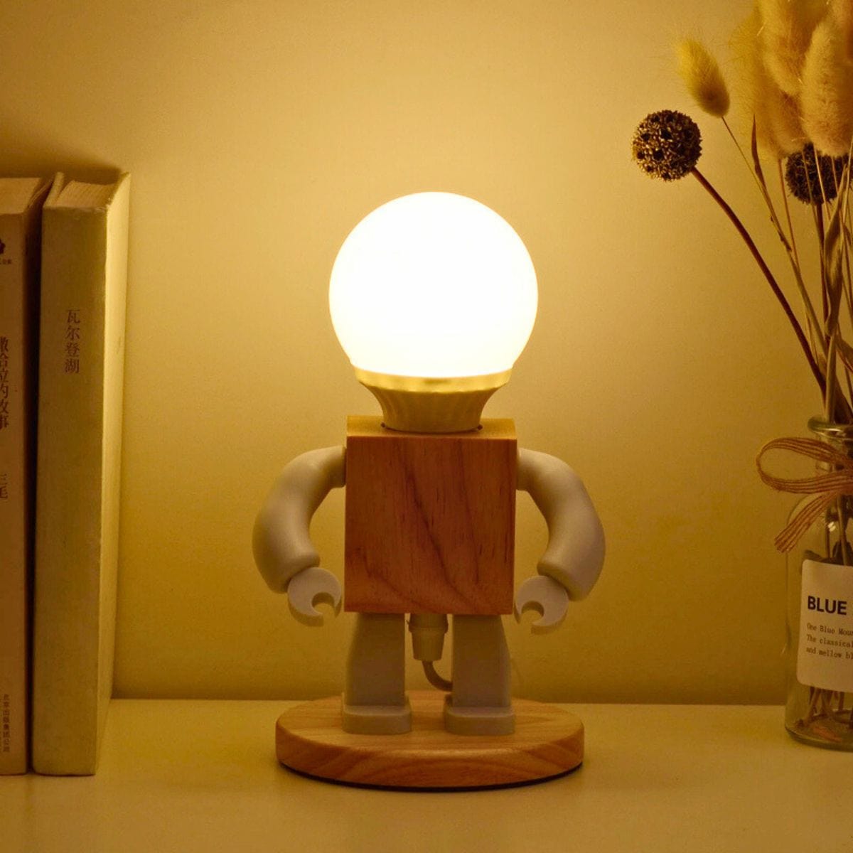 Lampe de Chevet Little Wooden Man