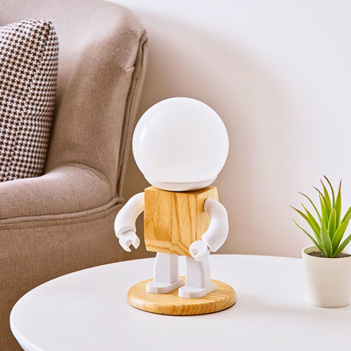 Lampe de Chevet Little Wooden Man