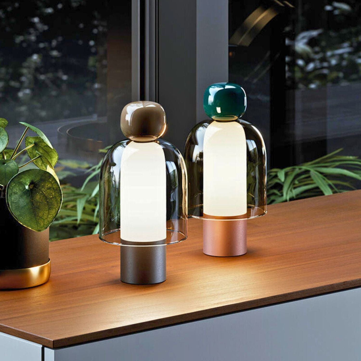 Lampe de chevet minimaliste sans fil