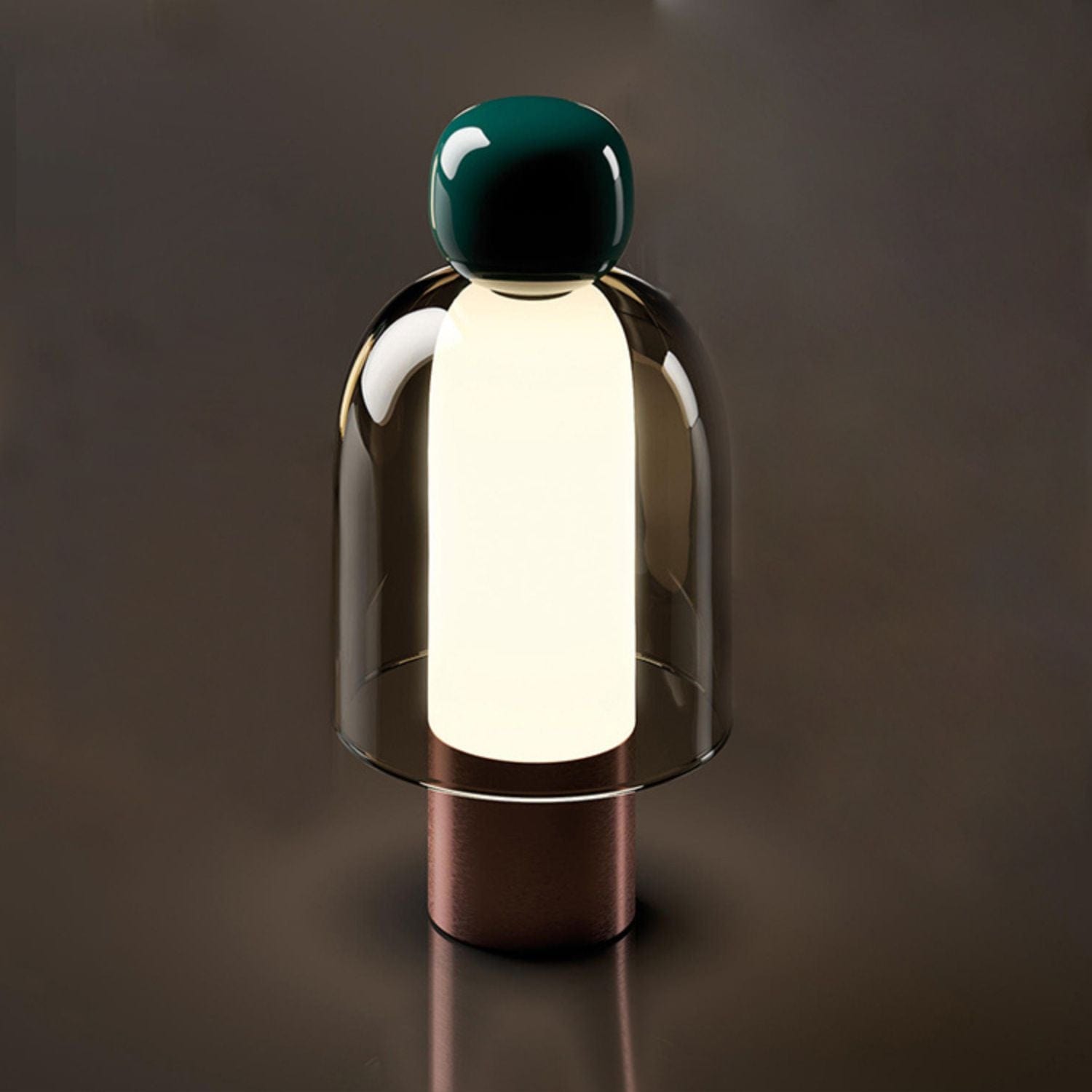 Noir Lampe de chevet minimaliste sans fil