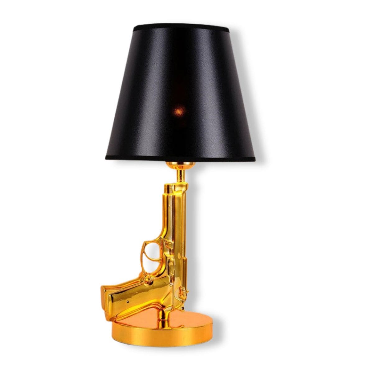 Or Lampe de Chevet Pistolet