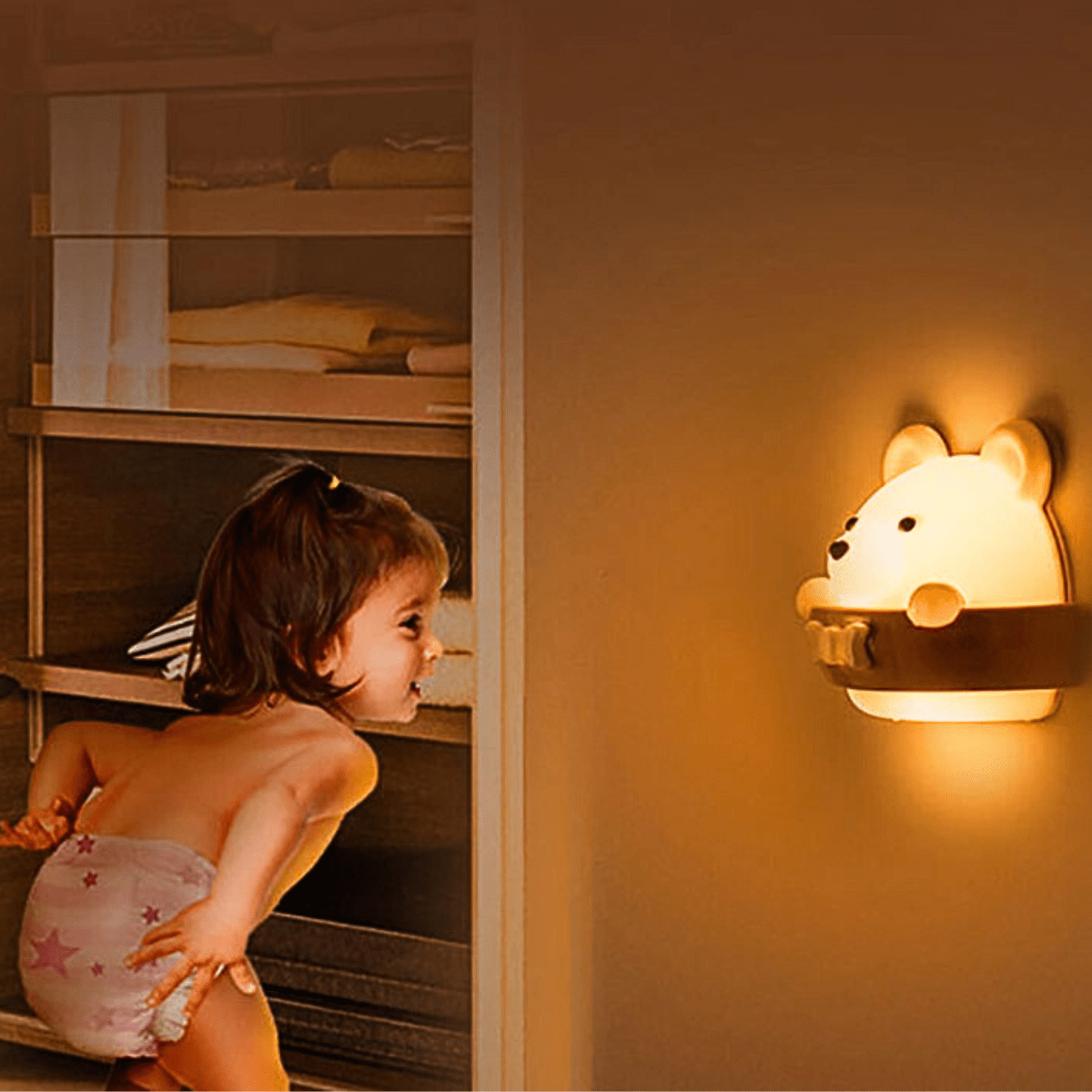 Lampe de chevet Rechargeable Petit Ourson