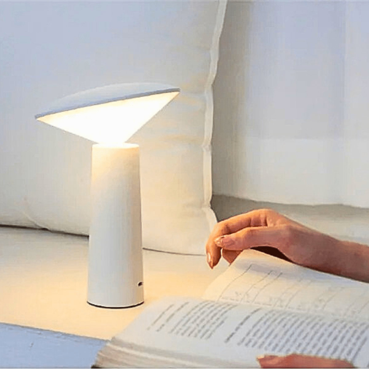 Lampe de Chevet Sans Fil Moderne